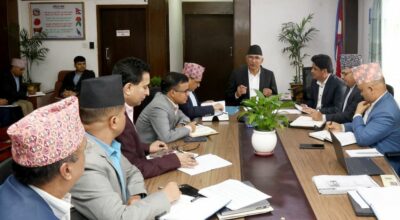 बजेट कार्यान्वयनसम्बन्धी मन्त्रालयगत छलफल सुरु