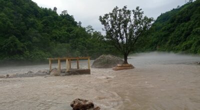 कालीगण्डकीको बहाब यस वर्षकै उच्च विन्दुमा, शालिग्राम शिला डुबानमा