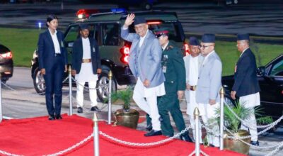 प्रधानमन्त्री ओली स्वदेश फिर्ता