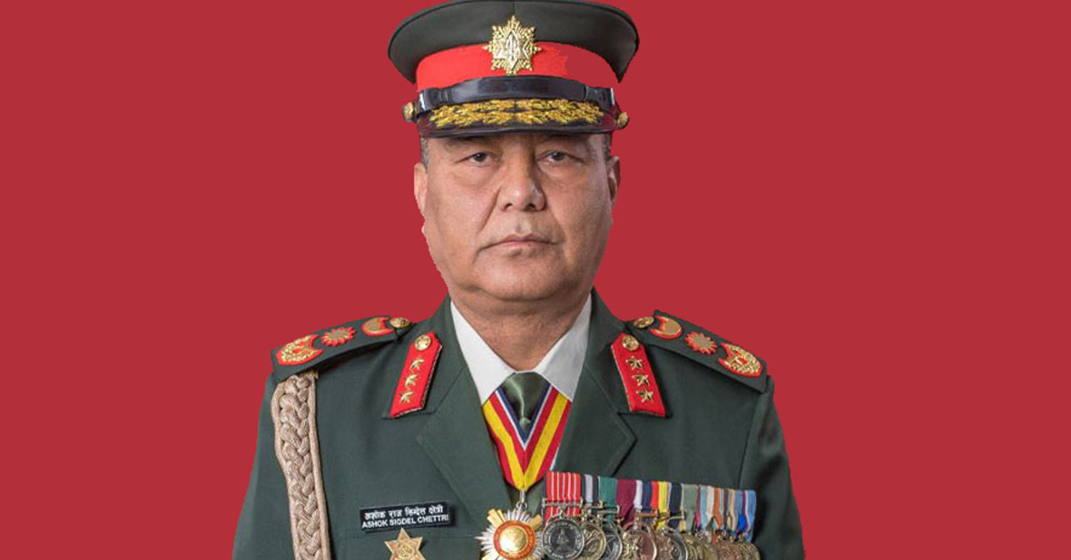 प्रधानसेनापतिले केही बेरमा राष्ट्रका नाममा सम्बोधन गर्ने