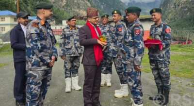 मनाङ प्रमुख जिल्ला अधिकारी (सिडिओ) नवराज पौडेल