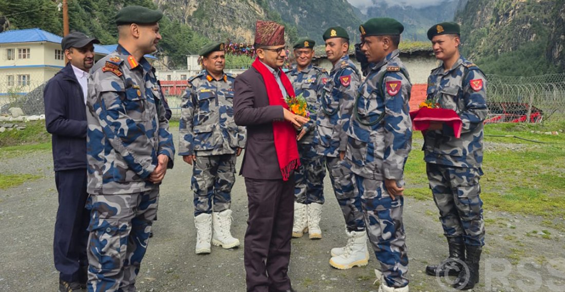 मनाङ प्रमुख जिल्ला अधिकारी (सिडिओ) नवराज पौडेल