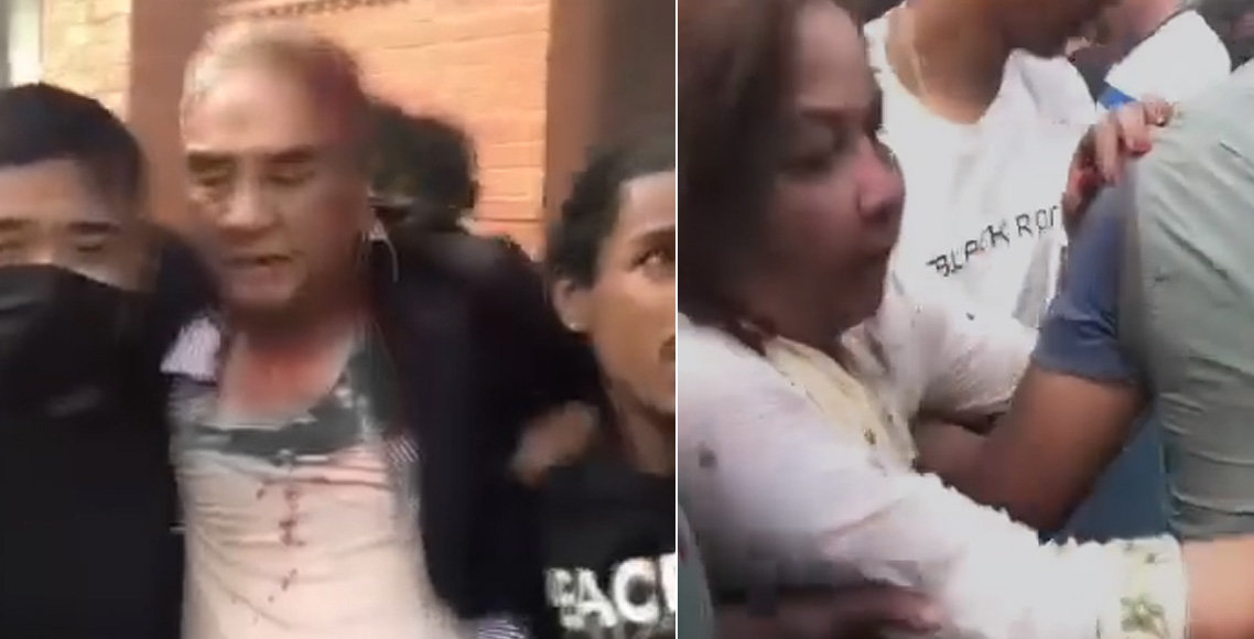 कांग्रेसका सभापति देउवा दम्पतीमाथि कुटपिट