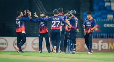 युनिटी कप टी–२० शृङ्खला नेपालले जित्यो