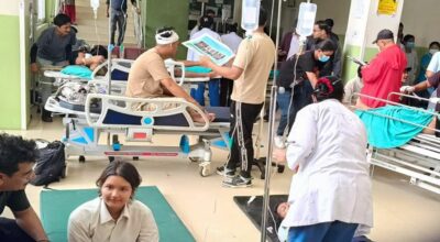 निजामती कर्मचारी अस्पतालमा घाइतेको उपचार हुँदै