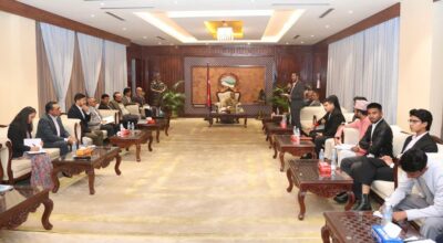 प्रधानमन्त्री कार्कीको आह्वानमा बालुवाटारमा त्रिपक्षीय छलफल जारी