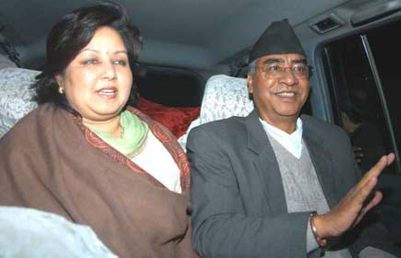 शेरबहादुर देउवा र आरजु देउवा