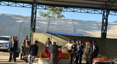 नेपाल आइपुग्यो विपिन जोशीको शव