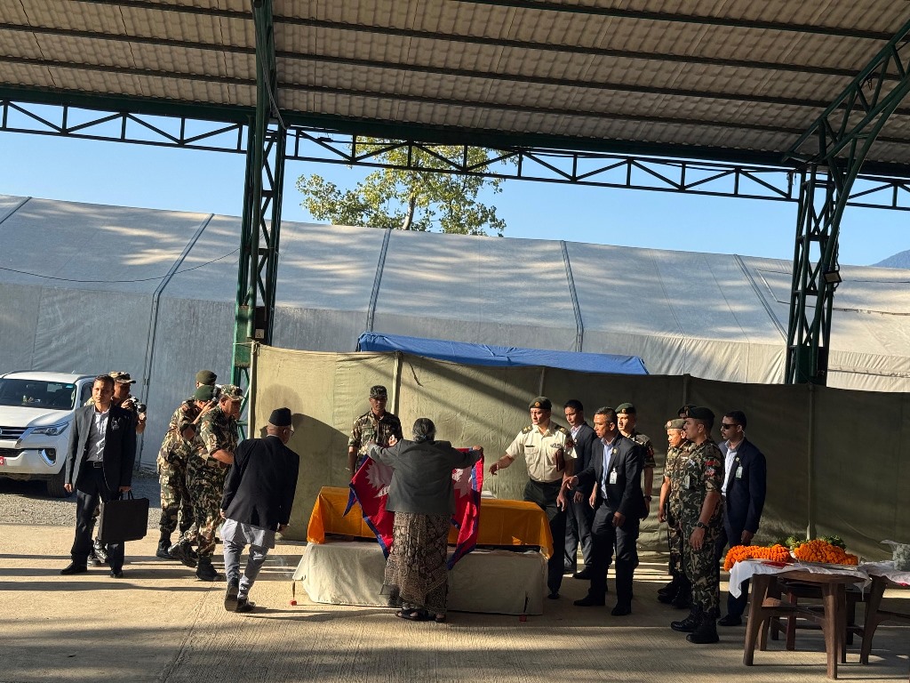 नेपाल आइपुग्यो विपिन जोशीको शव