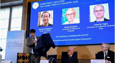 रसायनशास्त्रमा नोबेल पुरस्कार