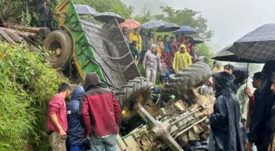 भोजपुरमा ट्याक्टर दुर्घटना