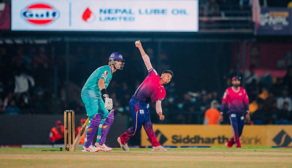 एनपिएल उद्घाटन खेलमा जनकपुरमाथि काठमाडौँको जित