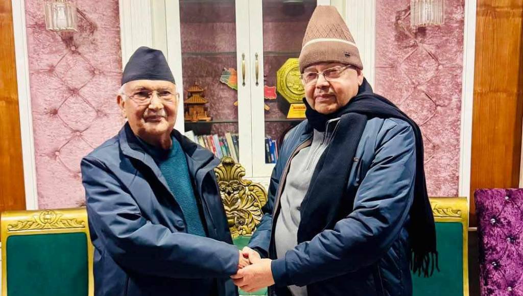केपी शर्मा ओली र झलनाथ खनाल