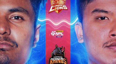 एनपिएल : आज लुम्बिनी र चितवन भिड्दै