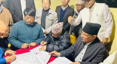 माओवादी र एकीकृत समाजवादीसहितका दलबीच एकताको सहमति