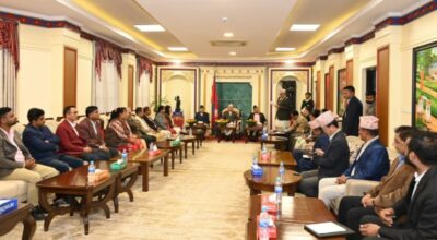 लोकतन्त्र द्वन्द्वमा नभई संवादमा बलियो हुन्छ : राष्ट्रपति पौडेल