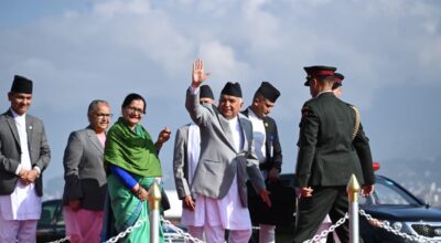 राष्ट्रपति रामचन्द्र पौडेल कतार प्रस्थान