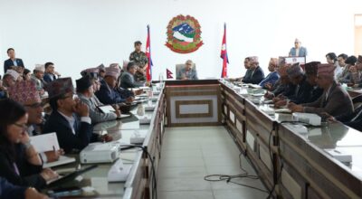 प्रधानमन्त्री कार्कीद्वारा सबै मन्त्री र सचिवहरूसँग छलफल