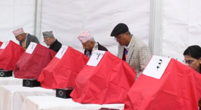 एमाले महाधिवेशनमा सकियो मतदान