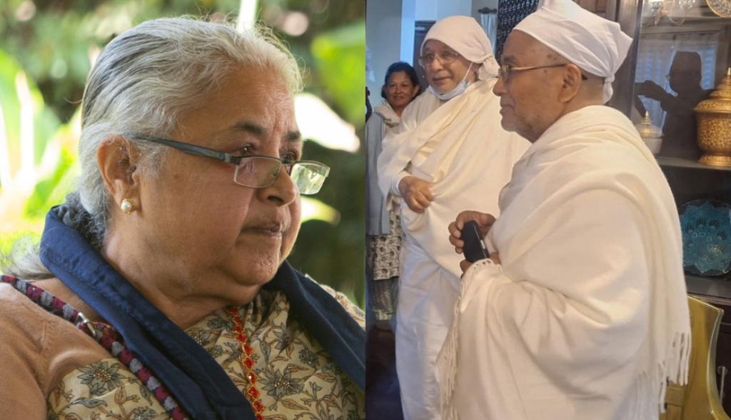 पूर्वप्रधानन्यायाधीश कल्याण श्रेष्ठसँग प्रधानमन्त्री सुशीला कार्कीको भेट