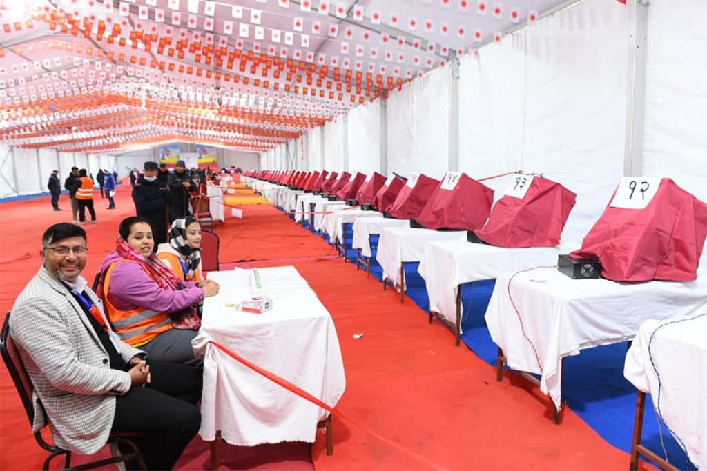 एमाले महाधिवेशन : मतगणना सुरु