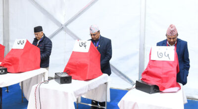 एमाले महाधिवेशन : मतदान जारी