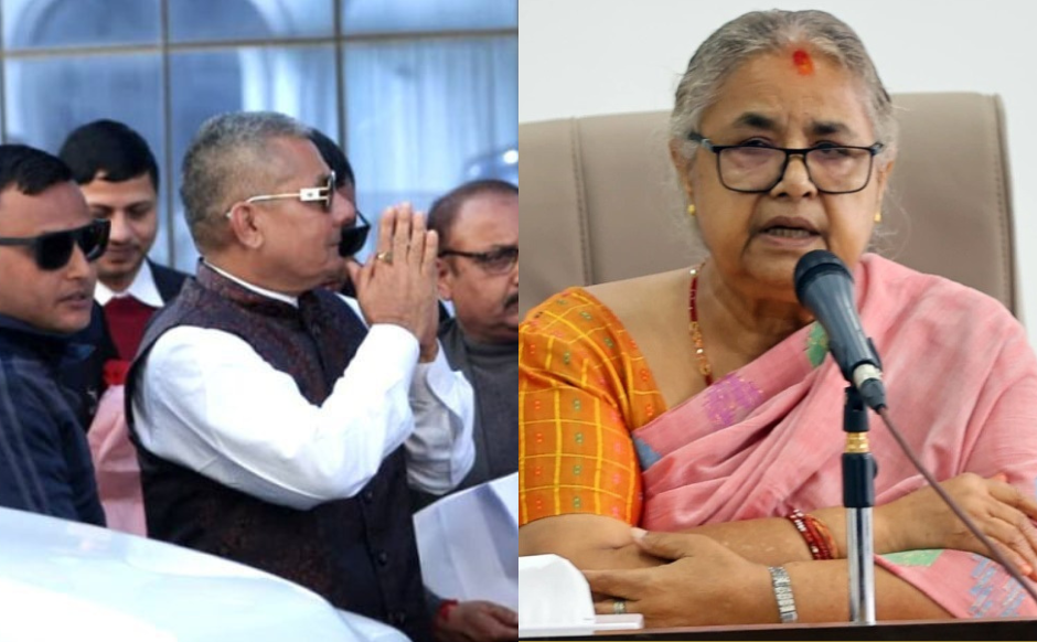 सिंहदरबारमा प्रधानमन्त्रीसँग दुर्गा प्रसाईंको वार्ता