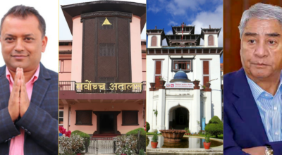 गगन थापा समूहलाई आधिकारिकता दिने आयोगको निर्णयविरुद्ध सर्वोच्चमा रिट