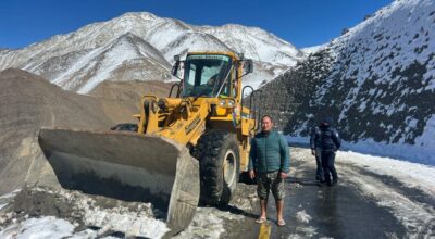 कागबेनी–मुक्तिनाथ सडकको हिउँ पन्छ्याउन सुरु