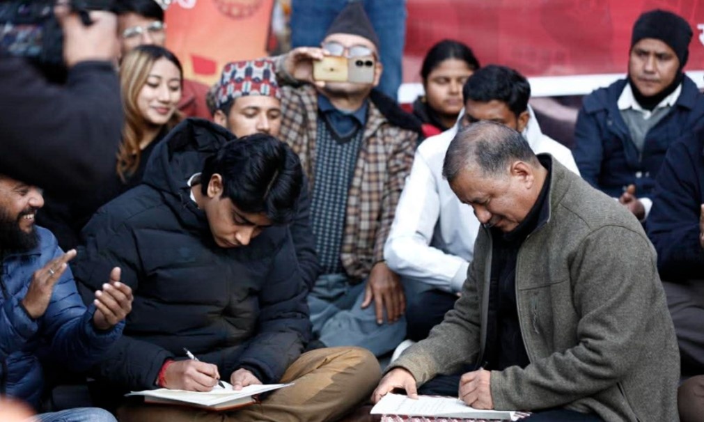 नेकपा र संयुक्त जेनजी आन्दोलनका संयोजक ढुङ्गानाबीच चार बुँदे सहमति