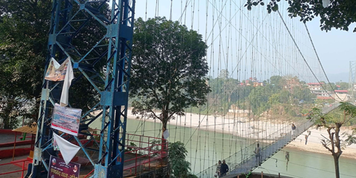 देवघाटमा माघेसङ्क्रान्ति मेलाको तयारी पूरा