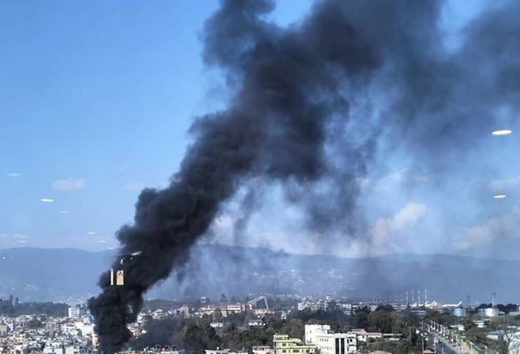 काठमाडौंको तिनकुनेको गैरीगाउँस्थित एक घरमा भीषण आगलागी