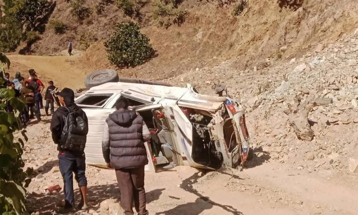 जाजरकोटमा जिप दुर्घटना