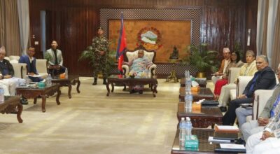 प्रधानमन्त्री कार्की र आयोगका पदाधिकारीबीच छलफल