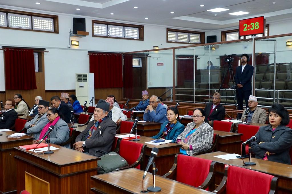 राष्ट्रियसभा बैठक