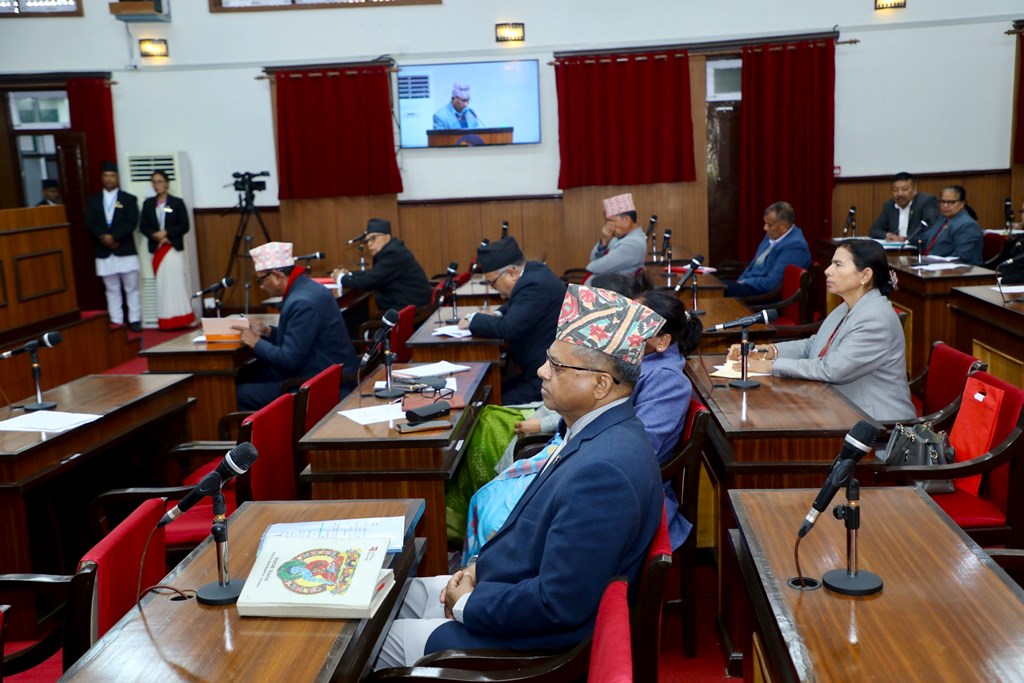 राष्ट्रियसभा बैठक