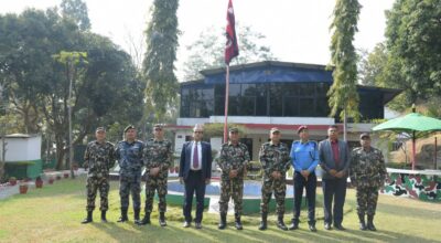 प्रधानसेनापति सिग्देलद्वारा निर्वाचन सुरक्षा केन्द्रित छलफल