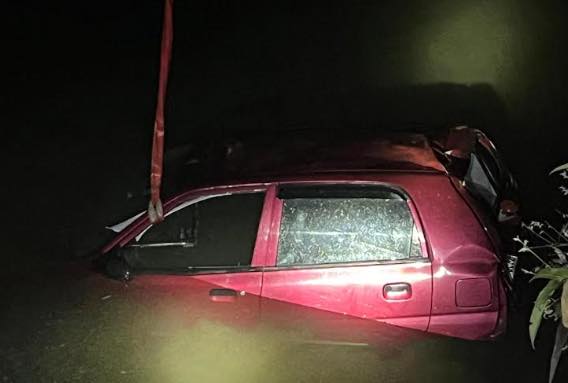 पोखराको फेवातालमा कार खस्दा चालकको मृत्यु