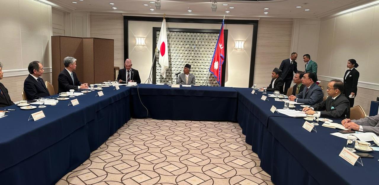 राष्ट्रपति पौडेलद्वारा जापानी व्यापारिक समुदायलाई नेपालमा लगानी गर्न आह्वान