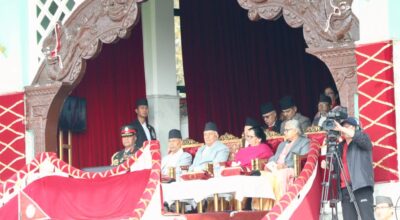 राष्ट्रपति पौडेलद्वारा टुँडिखेलमा महाशिवरात्रि बढाइँ अवलोकन