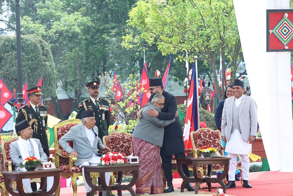 प्रधानमन्त्री बालेन शाहको शपथ