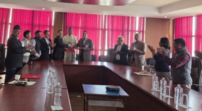 नागरिक लगानी कोष र काठमाडौं विश्वविद्यालयबीच उपदान कोष सञ्चालन सम्झौता