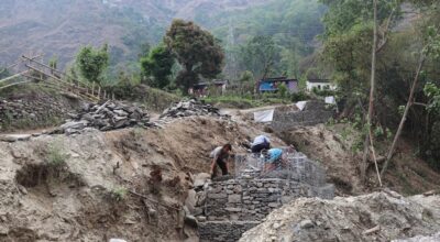 रणवाङ–दरुङ–हिदी सडक स्तरोन्नति थालियो