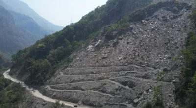 सिरुवारीमा ‘बेञ्चिङ’ बिधिबाट पहिरो रोकथाम