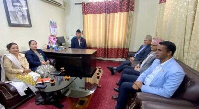 अध्यादेश स्वीकृत नगर्न राष्ट्रपतिलाई विपक्षी दलको सुझाव