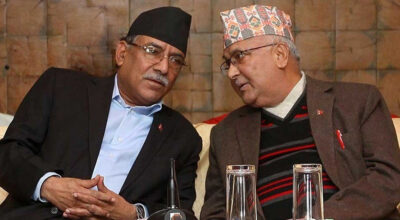 ओली र प्रचण्ड