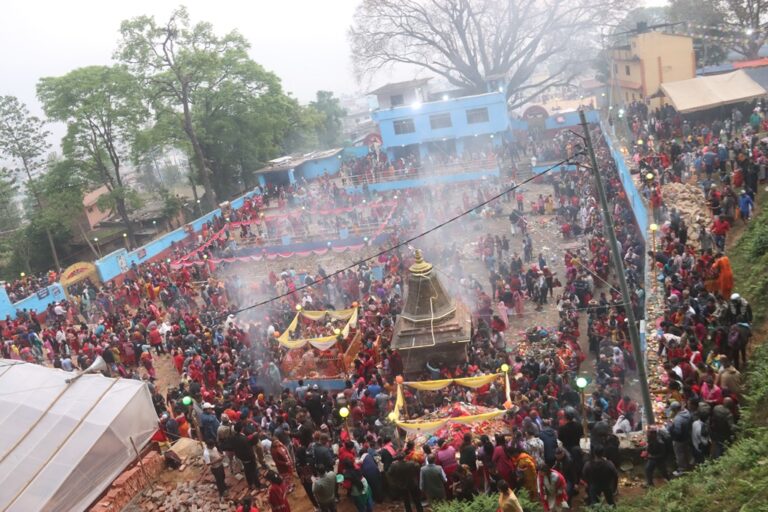 मातृभक्तको भीड