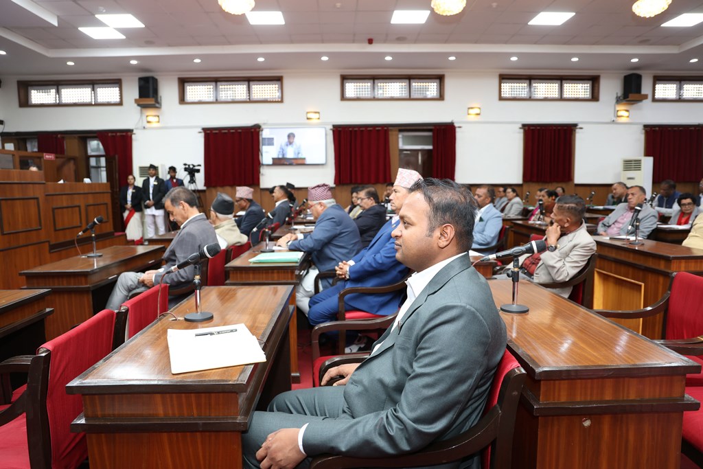 राष्ट्रियसभा बैठक