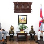 परराष्ट्रमन्त्री खनालसँग जर्मनीका राजदूतको भेट