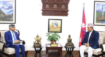 परराष्ट्रमन्त्री खनालसँग सार्क महासचिवको भेट